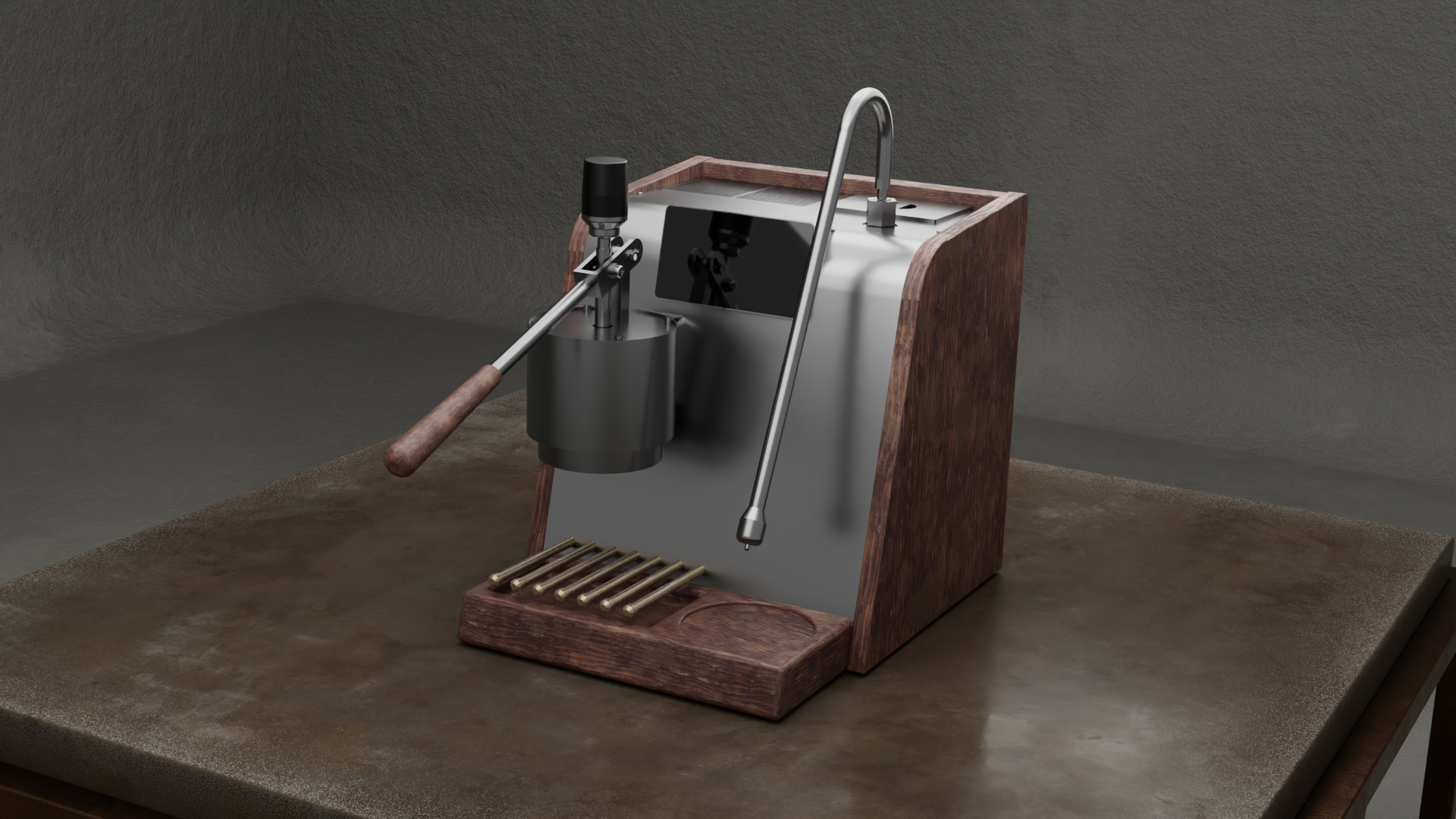 Современная леверная кофемашина IREN